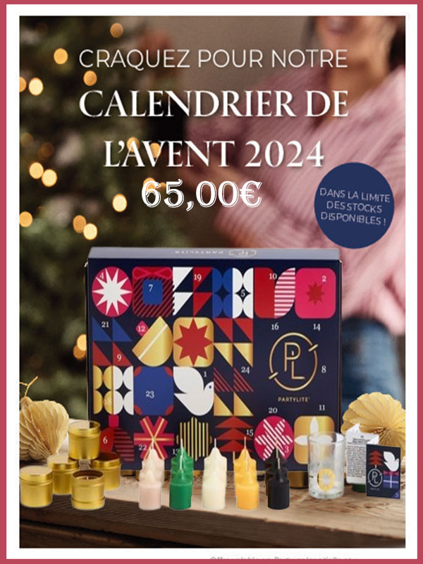 Partylite Calendrier de l'Avent 2024