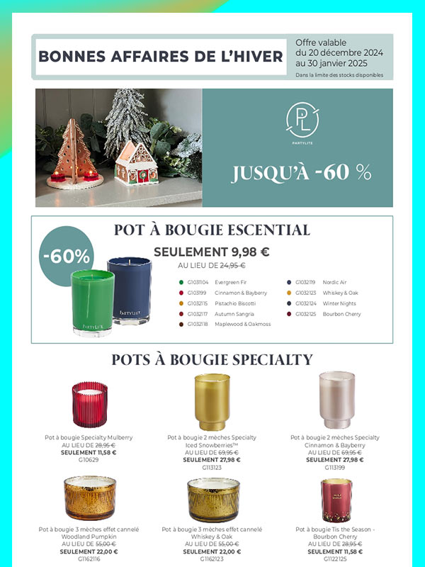 Pots Escentials Partylite 